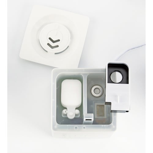 加湿器 4L 上から給水 ハイブリッド式 大容量