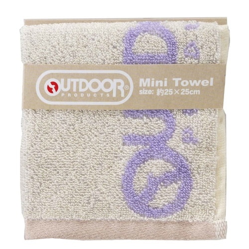 ミニタオル アウトドア OUTDOOR ナチュラル