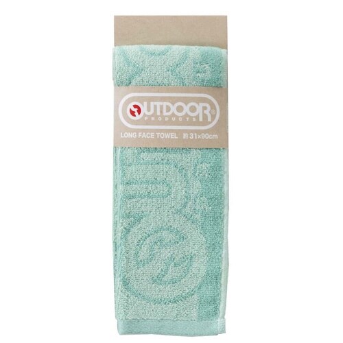 フェイスタオル ロング アウトドア グリーン
