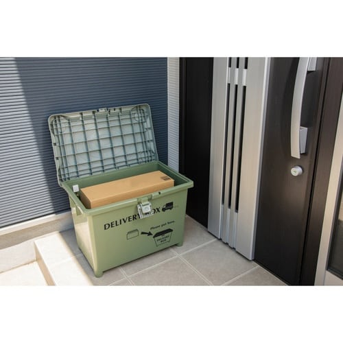 宅配ボックス デリバリーボックス カーキ