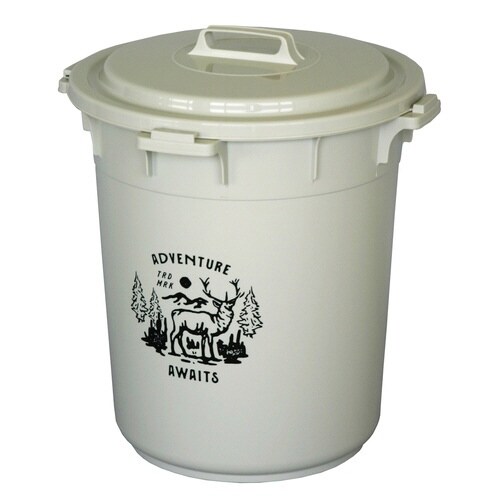 ゴミ箱 45L カラーペール ミルクティーベージュ