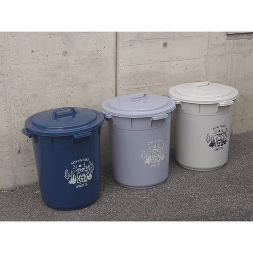 ゴミ箱 45L カラーペール ミルクティーベージュ