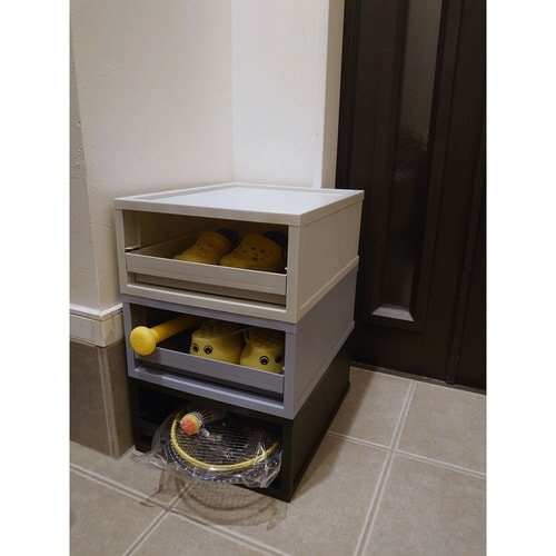 収納ケース マルチボックス クールグレー