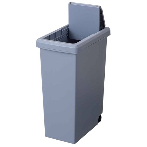 ゴミ箱 20L スライドペール 無地 クールグレー