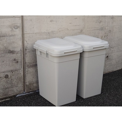 ゴミ箱 32L ミルクティーベージュ