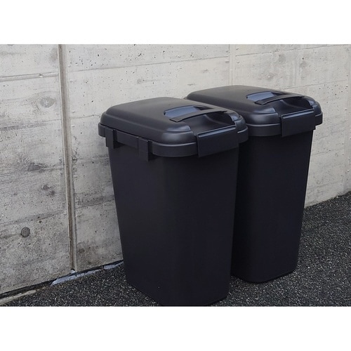 ゴミ箱 45L ダークグレー