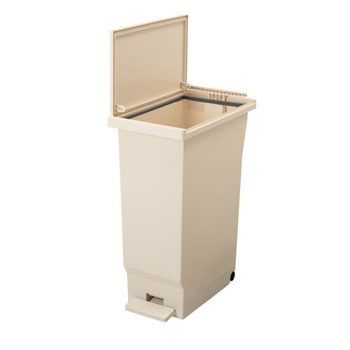 ゴミ箱 45L ペダルペール ホワイトティー