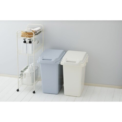 ゴミ箱 33L 防臭 連結パッキンペール ブルー