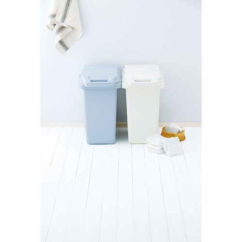 ゴミ箱 33L 防臭 連結パッキンペール ブルー