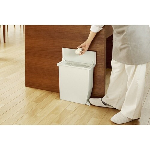 ゴミ箱 13L SOLOW ホワイト