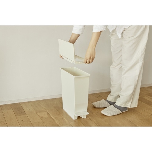 ゴミ箱 13L SOLOW ホワイト