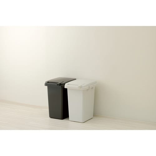 ゴミ箱 33L 連結 屋内外兼用 グレー