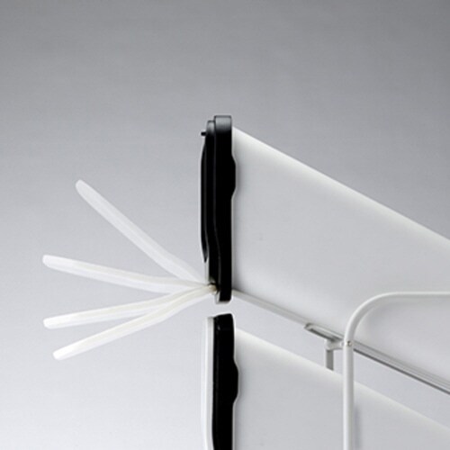 ゴミ箱 3段 Nスムース ホワイト