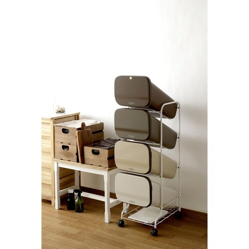 ゴミ箱 4段 Nラテスタイル