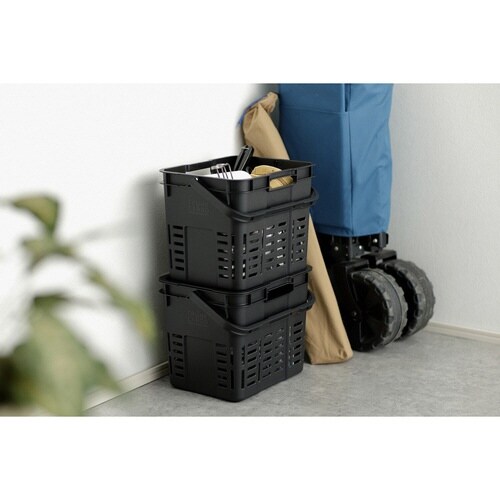 ふた トランクカーゴ メッシュカーゴ ブラック