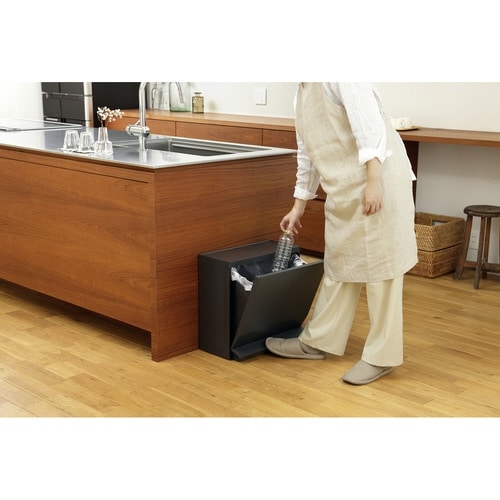 ゴミ箱 SOLOW ブラック