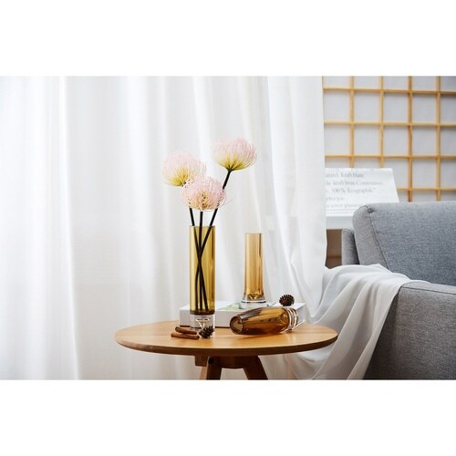 花瓶 PV一輪挿しスリム ブラウン