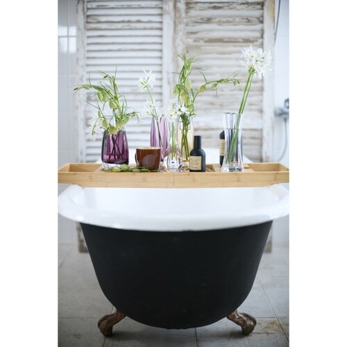 花瓶 PV一輪挿しスリム ブラウン