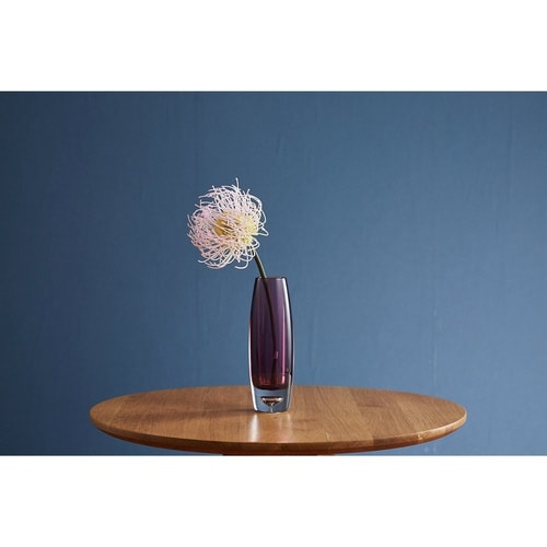 花瓶 PV一輪挿しスリム パープル