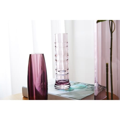 花瓶 PV一輪挿しスリム パープル