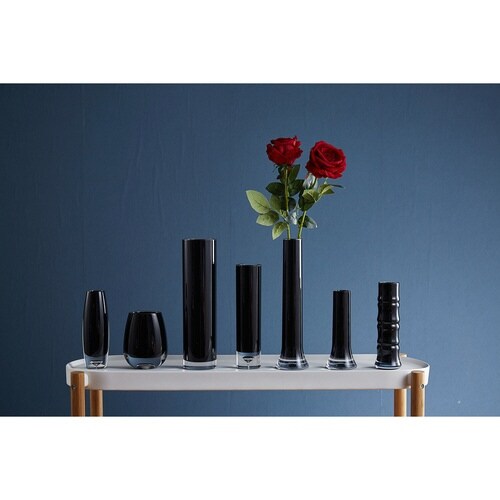 花瓶 PVティアドロ ブラック