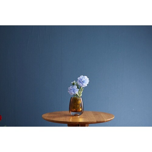 花瓶 PVティアドロ ブラウン