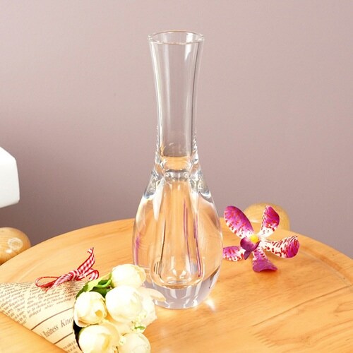 花瓶 割れないガラス PVウォータードロップ