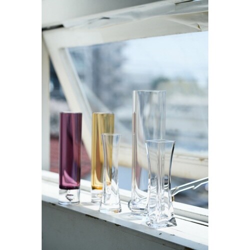 花瓶 割れないガラス PVスリムベーススクエア