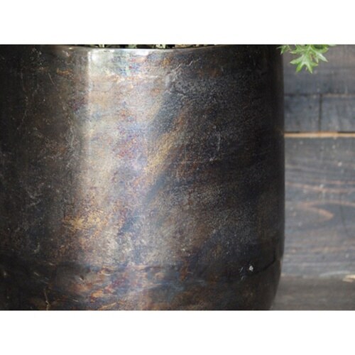 植木鉢 AM3.5ベース アルミ ブラック