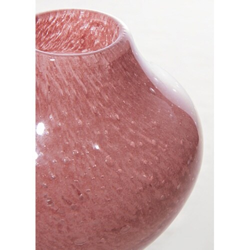 花瓶 DGガラスキュルット ピンク