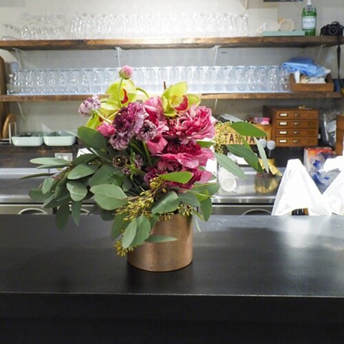 植木鉢 AMシリンダーポット 3号 ゴールド