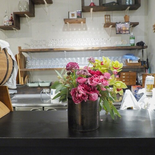 植木鉢 AMシリンダーポット 4号 ブラック