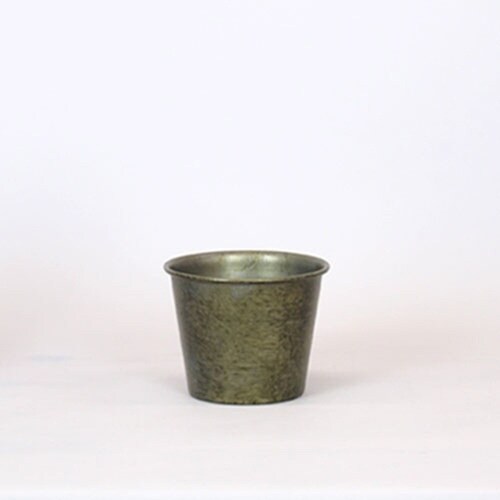 プランター MC円錐ポット グリーンゴールド