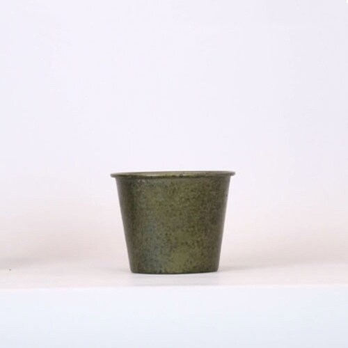 プランター MC円錐ポット グリーンゴールド