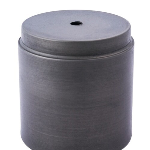 植木鉢 MC円柱メタルECOポット ダークブラック