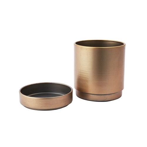 植木鉢 アンティークゴールド