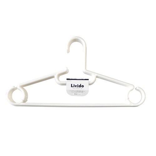 洗濯ハンガー Livido パールホワイト