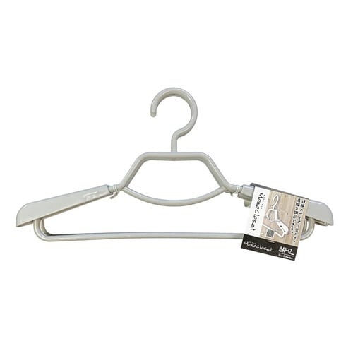 ハンガー モノクローゼット グレー