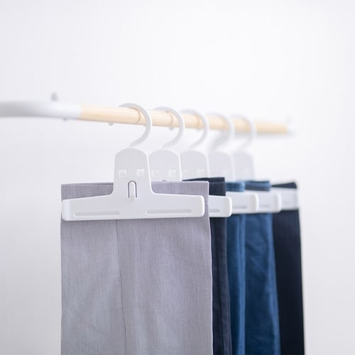 ハンガー スラックス モノクローゼット ホワイト