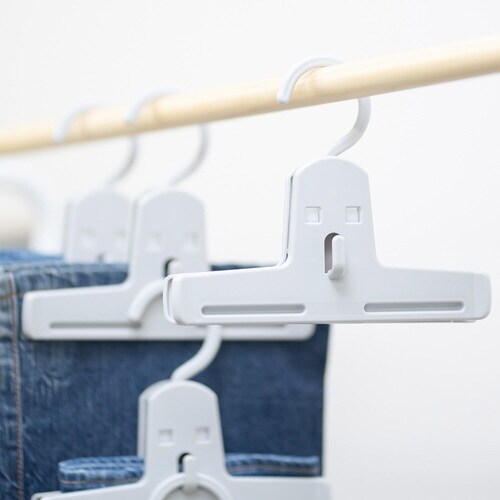 ハンガー スラックス モノクローゼット グレー