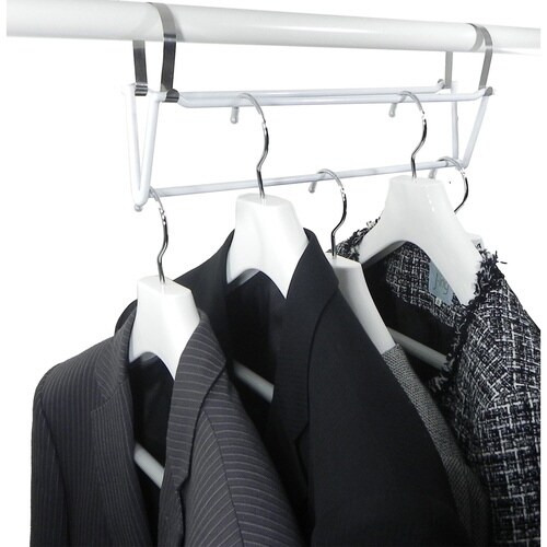 ハンガー V字スペースフック 2本組