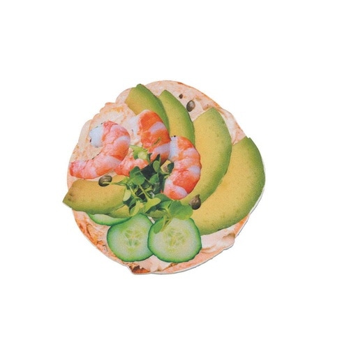 コースター 3枚セット 撥水 ベーグル 10cm