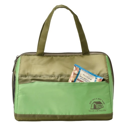 保冷バッグ 保温バッグ テント グリーン