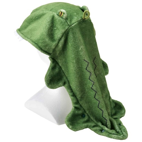 ヘアタオル ワニ タオル アニマルタオル ワニ