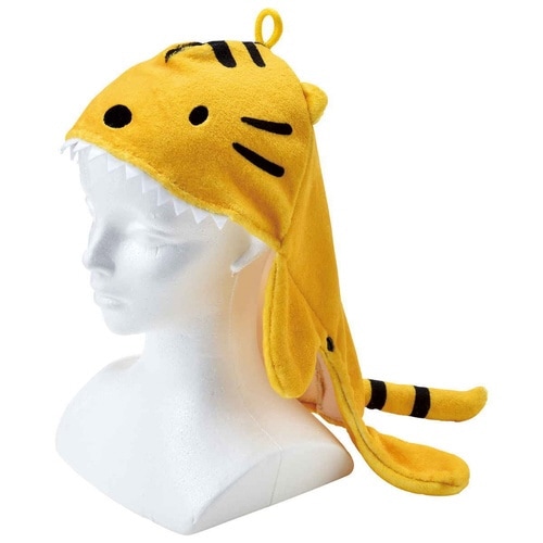 ヘアタオル トラ タオル アニマルタオル トラ