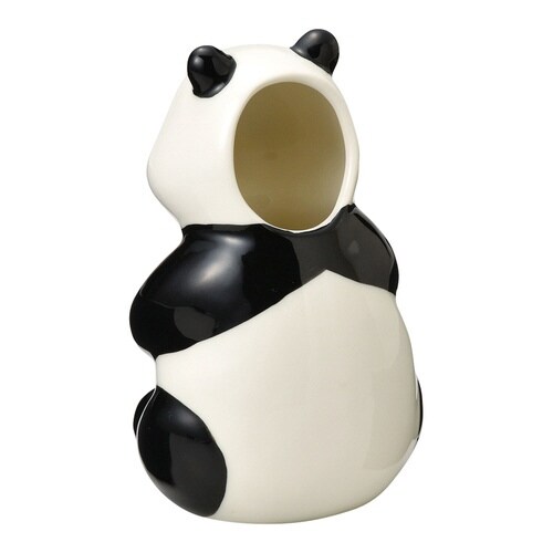 花瓶 ペン立て フラワー&ペンスタンド パンダ