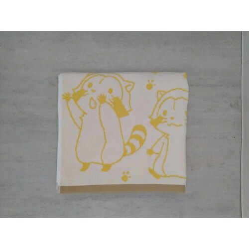 バスタオル 絵本 キャラクター 無撚糸 ラスカル