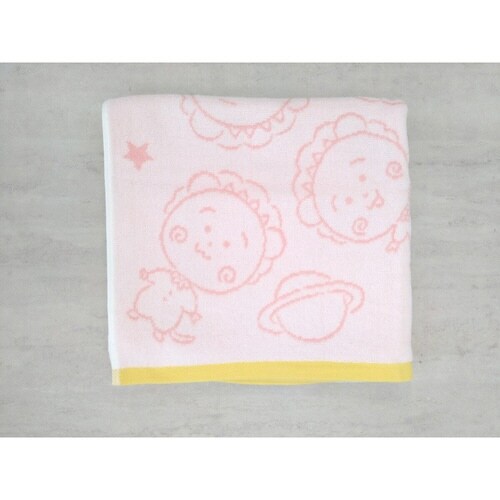 バスタオル 絵本 キャラクター 無撚糸 コジコジ