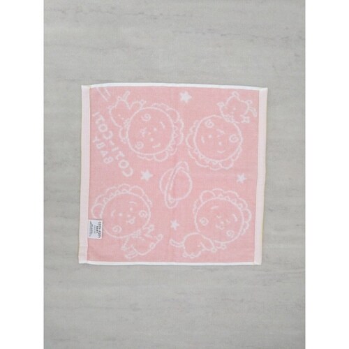 ハンドタオル 絵本 キャラクター 無撚糸 コジコジ