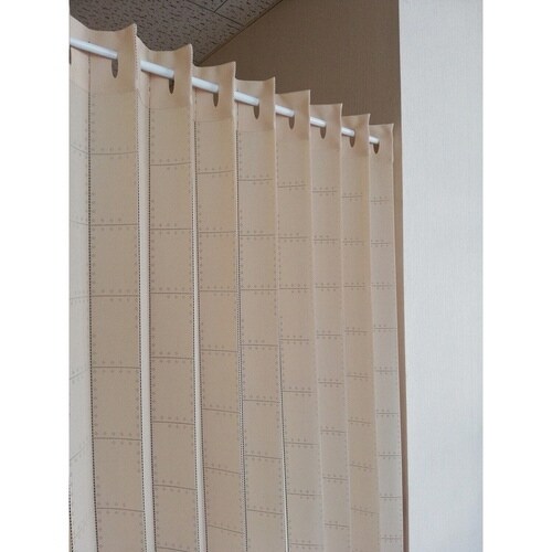 間仕切り カーテン 150×220cm ベージュ